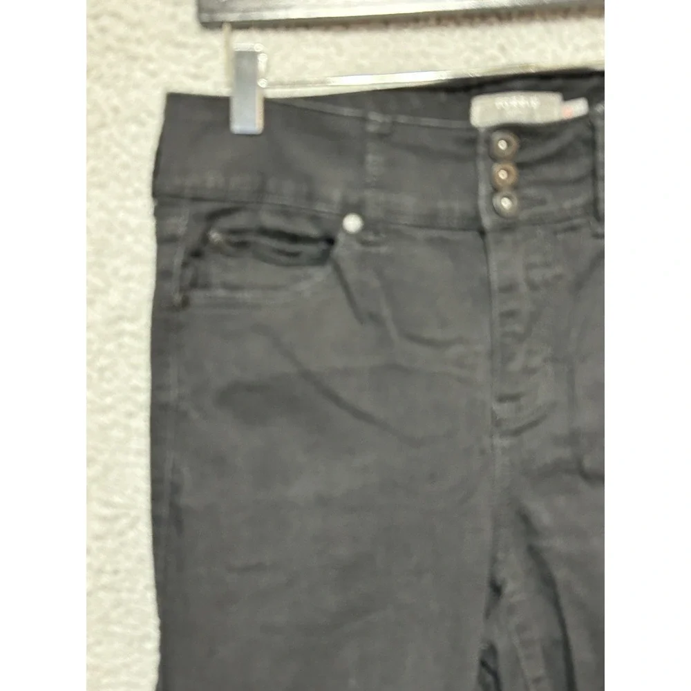 Torrid 12S Black Stiletto‎ Jeggings 3 Button Stretch Skinny Jeans Boho